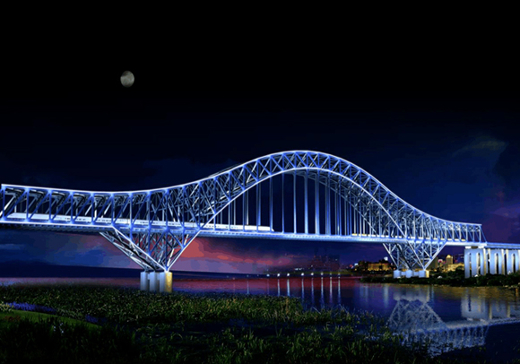 廣州東平水道鋼桁梁特大橋